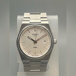 Tissot PRX Silver Dial Rose